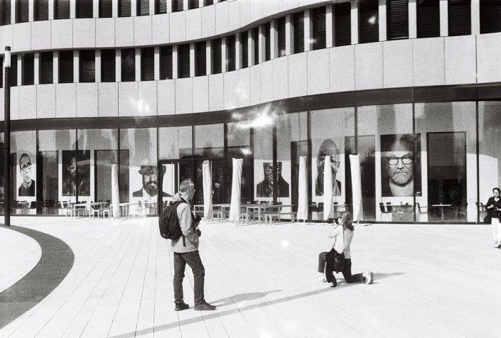Architektur fotografieren, auf dem Gelände der Leica Welt in Wetzlar