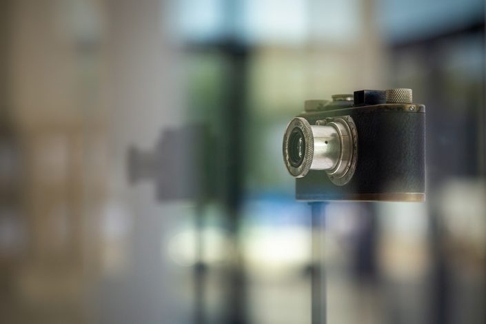 Leica Welt, Ausstellung analoger Kameras